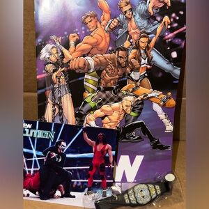 AEW Memorabilia Set